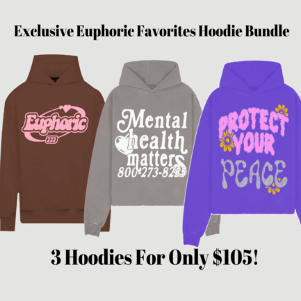 3 Hoodie Bundle Euphoric Favorites