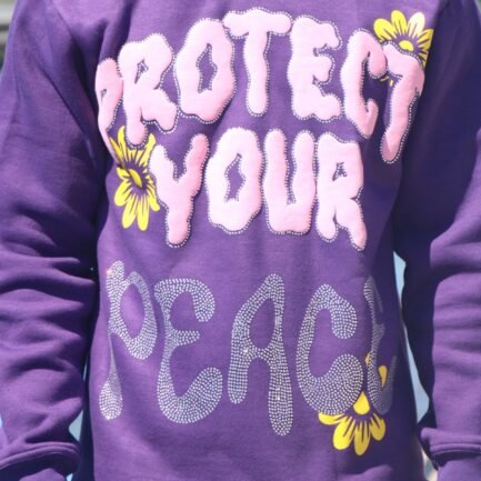 Protect Your Peace Hoodie - Purple